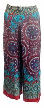 Terrapin-Trading Gypsy Paisley Wrap Festival Hippy Lightweight Culottes Travel T - $13.48