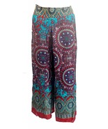 Terrapin-Trading Gypsy Paisley Wrap Festival Hippy Lightweight Culottes ... - £10.60 GBP