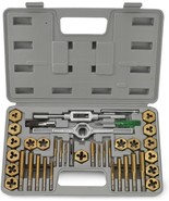 Neiko 00911A Sae Tap And Die Set, Titanium-Coated Alloy Steel Taps, Piec... - $48.97