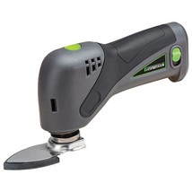 Genesis GLMT08B 8-Volt Li-Ion Cordless Oscillating Tool with Battery Pack, Char - £52.44 GBP