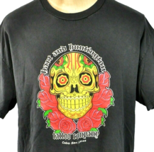 Hart + Huntington Tattoo Co Cabo San Lucas T-Shirt sz XL Mens 2007 Skull Mexico - £27.02 GBP