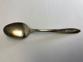 Antique WM Rogers IS Lovely Rose Spoon, 6.75&quot; - £5.65 GBP