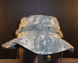 Acu Military Army Digital Camouflage Type Iv Hot Weather Sun Hat Boonie Size 7 - £14.60 GBP
