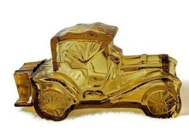 Avon Collectible Vintage Car Cologne Bottle Yellow Great Condition C18 - $4.95