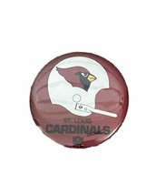 Vintage 70s St. Louis Cardinals Football Button Pin NFL Button Logo 3.5&quot;... - $10.00