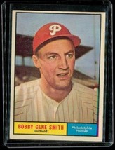 Vintage 1961 Topps Baseball Card #316 Bobby Gene Smith Philadelphia Phillies - £7.81 GBP