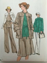 Very Easy Vogue Sewing Pattern 9452 Half Size Jacket Blouse Skirt Pants Vtg UC - $16.96
