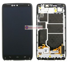 Full LCD Digitizer Glass Screen Display Part for Motorola Droid Turbo XT1254 - £65.85 GBP