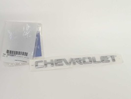 New OEM Genuine Chevrolet Liftgate Name Plate 2009-2016 Traverse 15102877 - £14.76 GBP
