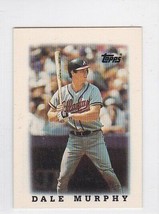 G) 1988 Topps Mini Baseball Trading Card - Dale Murphy #41 - £1.57 GBP