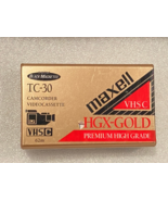 1 Maxell TC-30 VHS-C Cassette Tape HGX- GOLD - NEW a2 - $17.76 CAD