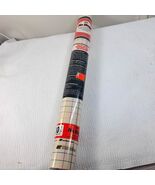 Vintage No Bugs M&#39;Lady Shelf &amp; Drawer lining covering plaid TRELLIS PRIMARY - $17.00