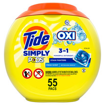 Tide Simply Pods Refreshing Breeze, 110 Ct Laundry Detergent Pacs - £77.08 GBP