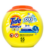 Tide Simply Pods Refreshing Breeze, 110 Ct Laundry Detergent Pacs - £77.42 GBP