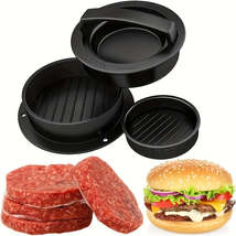 Ultimate 3in1 Hamburger Meatloaf Maker  Press  NonStick - $14.95