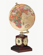 Replogle Weather Watch Globe - Walnut &amp; Brass 51403 - £221.87 GBP