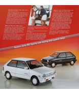 1988 Subaru JUSTY RS sales brochure sheet US 88 4WD - $8.00