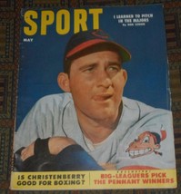 1953 Sport Magazine - Bob Lemon - Roy McMillan - Native Dancer - Carl Hubbell - £7.78 GBP