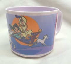 VINTAGE ZAK Walt Disney ALADDIN &amp; JASMINE 2&quot; PLASTIC Collector&#39;s KIDS MU... - $277.60 MXN