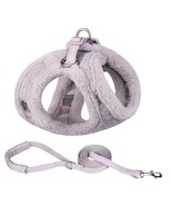 dog harness pet cat vest no pull reflective autumn winter  warm soft adj... - $15.14 CAD