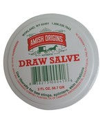 Amish Origins Original Natural Draw Salve Splinters Bee Stingers Skin So... - $281.95 MXN