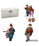 Dept 56 Christmas At The Park Heritage Village Collection Set Of 3 Figur... - $51.99