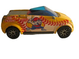 Matchbox 2002 Opel Frogster Yellow Baseball Car - $4.94