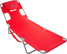 Red Ostrich Chaise Lounge - $90.99