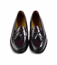 Cole Haan Men&#39;s Pinch Penny Tassel Loafer Shoes Burgundy 7.5 - £76.64 GBP