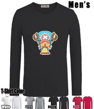 Funny One Piece Tony Chopper Cotton Blend Sleeves Man’s Boy&#39;s T-Shirt Tops - £14.11 GBP