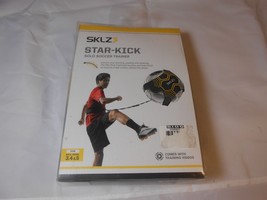 SKLZ Star-Kick Solo Soccer Trainer Black / Yellow Fits Ball Sizes 3, 4 &amp; 5 New! - £5.37 GBP
