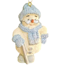 Snow Buddies Grampa Frostbite Encore with Cane Hanging Christmas Ornament 94482 - £6.13 GBP