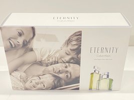 ETERNITY By CALVIN KLEIN 3Pcs GIFT SET For Women - NEW WITH BOX - $69.99
