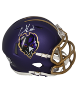 Ed Reed Autographed Baltimore Ravens 2024 Alternate Mini Speed Helmet Be... - $5,070.12 MXN