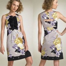 Anthropologie Leifsdotter Silk Cotton Quarry Lake Floral Mini Dress - £37.82 GBP