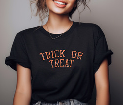 Trick or Treat Delights Halloween T-Shirt | Spooky Season | Candy and Co... - £7.49 GBP+
