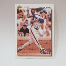 1992 Upper Deck Todd Hundley #260 New York Mets Baseball Card - $1.14