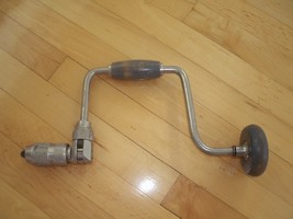 Vintage Stanley Handyman Ratcheting Hand Drill #H1253 Made In U.S.A. - $8.95