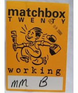 MATCHBOX TWENTY ROB THOMAS - VINTAGE ORIGINAL CONCERT TOUR CLOTH BACKSTA... - $186.40 MXN