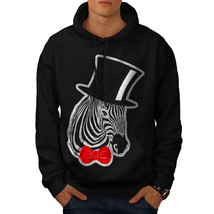 Wellcoda Sir Hippie Animal Mens Hoodie, Crazy Casual Hooded Sweatshirt - £25.79 GBP+