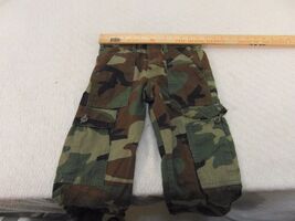Children Youth American Made Woodland Camouflage Hunting Pants Broken Zi... - $19.26 CAD