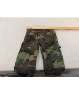 Children Youth American Made Woodland Camouflage Hunting Pants Broken Zi... - $19.22 CAD