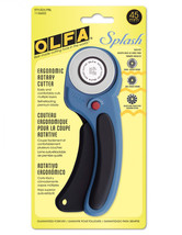 OLFA 45mm Ergonomic Rotary Cutter Pacific Blue - £31.35 GBP