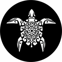 Tribal Turtle Spare Tire Cover ANY Size, ANY Vehicle, Camper, Trailer, RV - £90.99 GBP