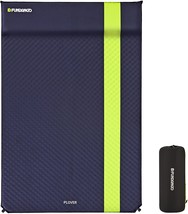 Fundango Self Inflating Sleeping Pad For Camping 2 Person With Pillow,, Navy - £80.71 GBP