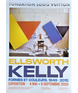 ELLSWORTH KELLY - ORIGINAL EXHIBITION POSTER - FONDATION VUITTON - PARIS... - £226.81 GBP