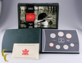 2002 Canada Spécimen 7 PC Pièce de Monnaie Kit Royal Canadien Mint (Bu ) État - £56.00 GBP