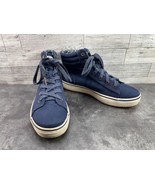Keds Sneakers Women 8M Shoes Navy Blue Canvas High Top Casual Comfort Sk... - $27.54