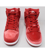 Nike SB Dunk High Red Velvet Mens Sneakers Shoes 11.5 US 313171 661 NIB - $677.01 CAD