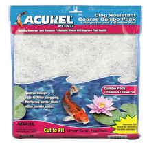 Acurel Coarse Combo Pack Polyester &amp; Carbon Media Pad 1ea/12 In X 12 in, 2 pk - £21.45 GBP